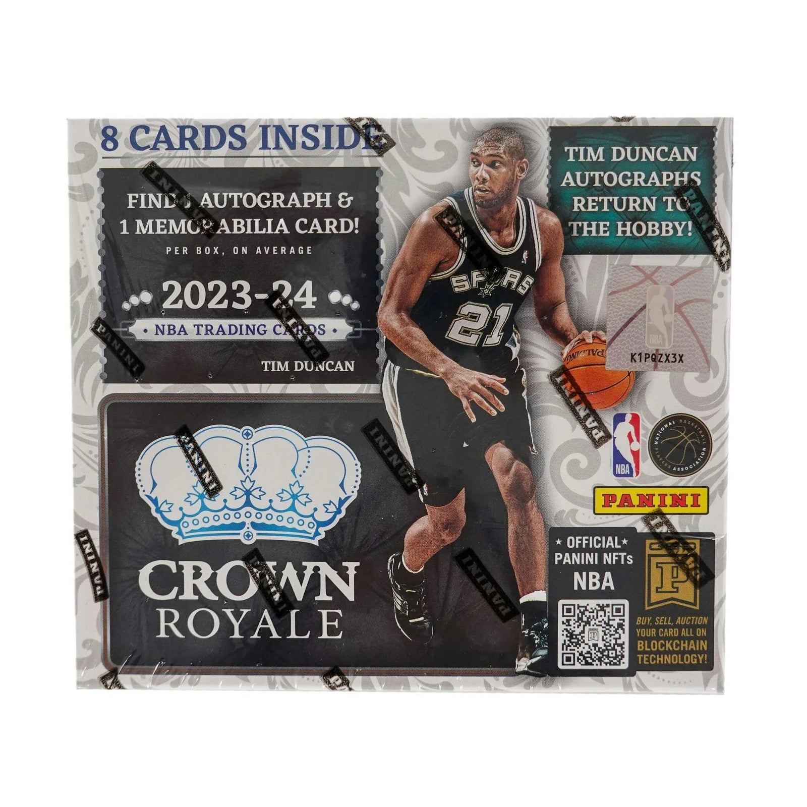 2023-24 Panini Crown Royale Basketball Hobby Box (Ships Sealed Only)