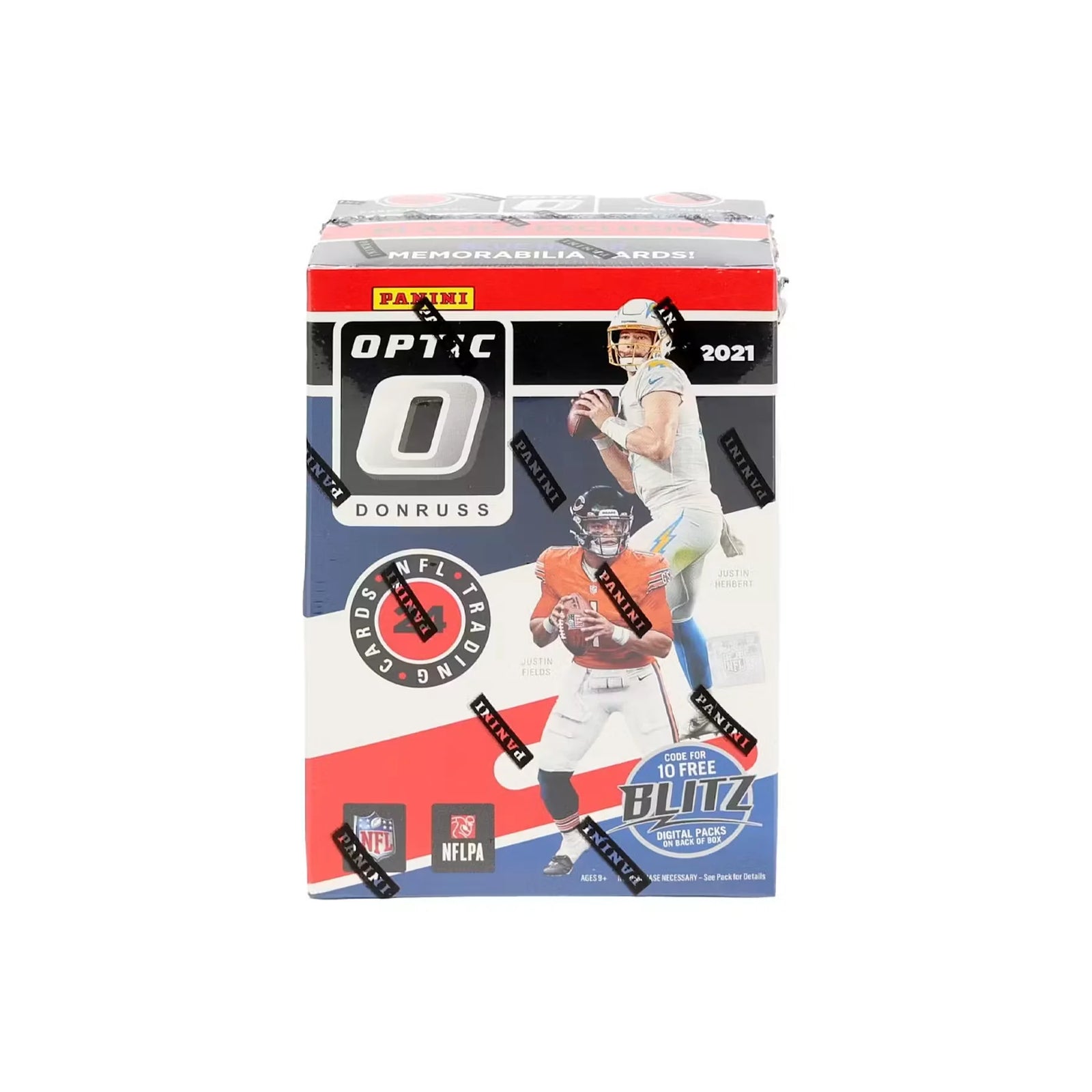 2021 Panini Donruss Optic Football Blaster Box | Red Hyper Parallels (Ships Sealed Only)