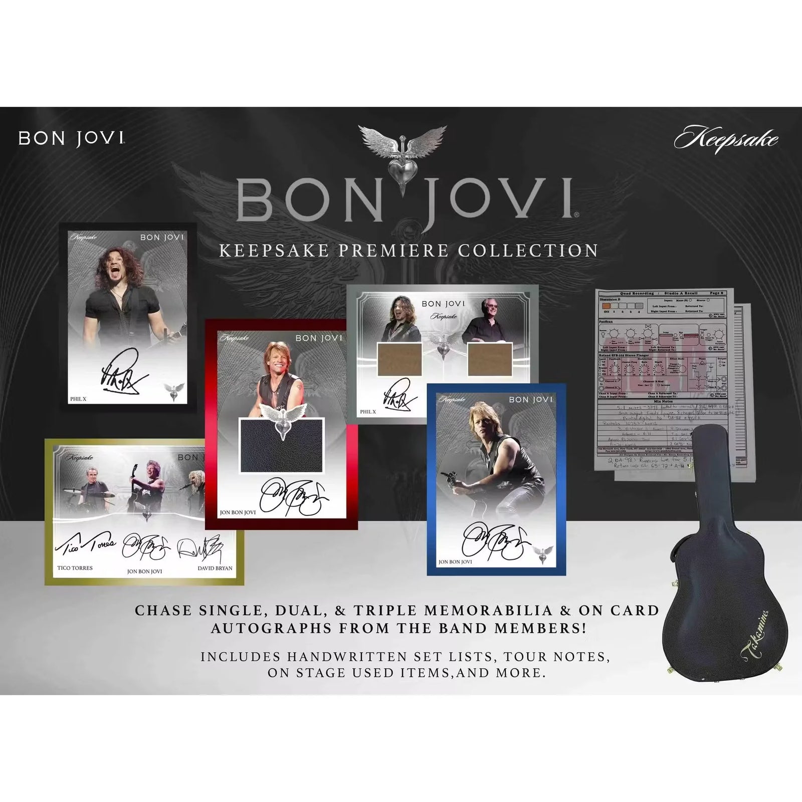 Bon Jovi 2026 Keepsake Premiere Breaker Box | Signed Cards & Relics