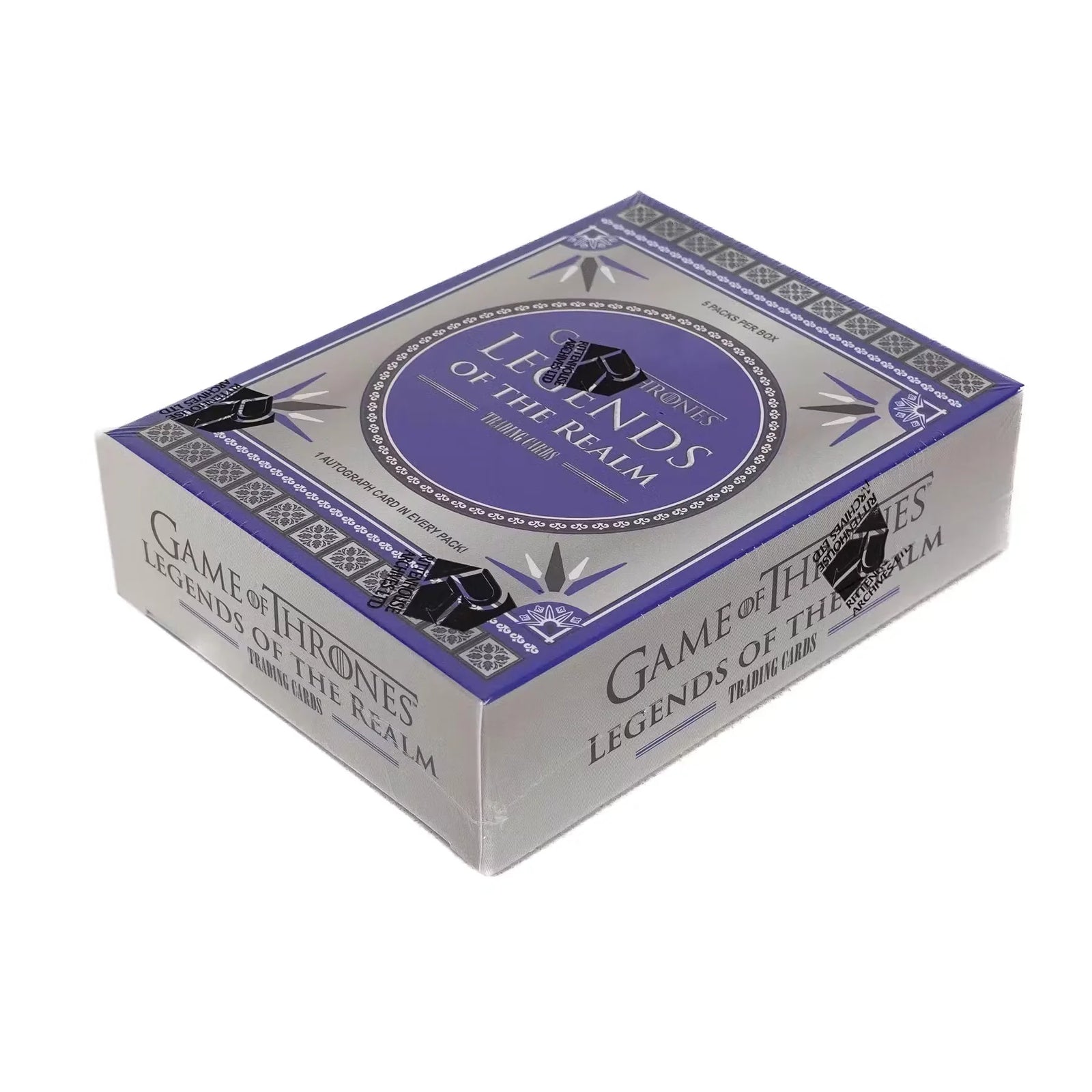 2024 Rittenhouse Game of Thrones Legends of the Realm Hobby Box (Ships Sealed Only)