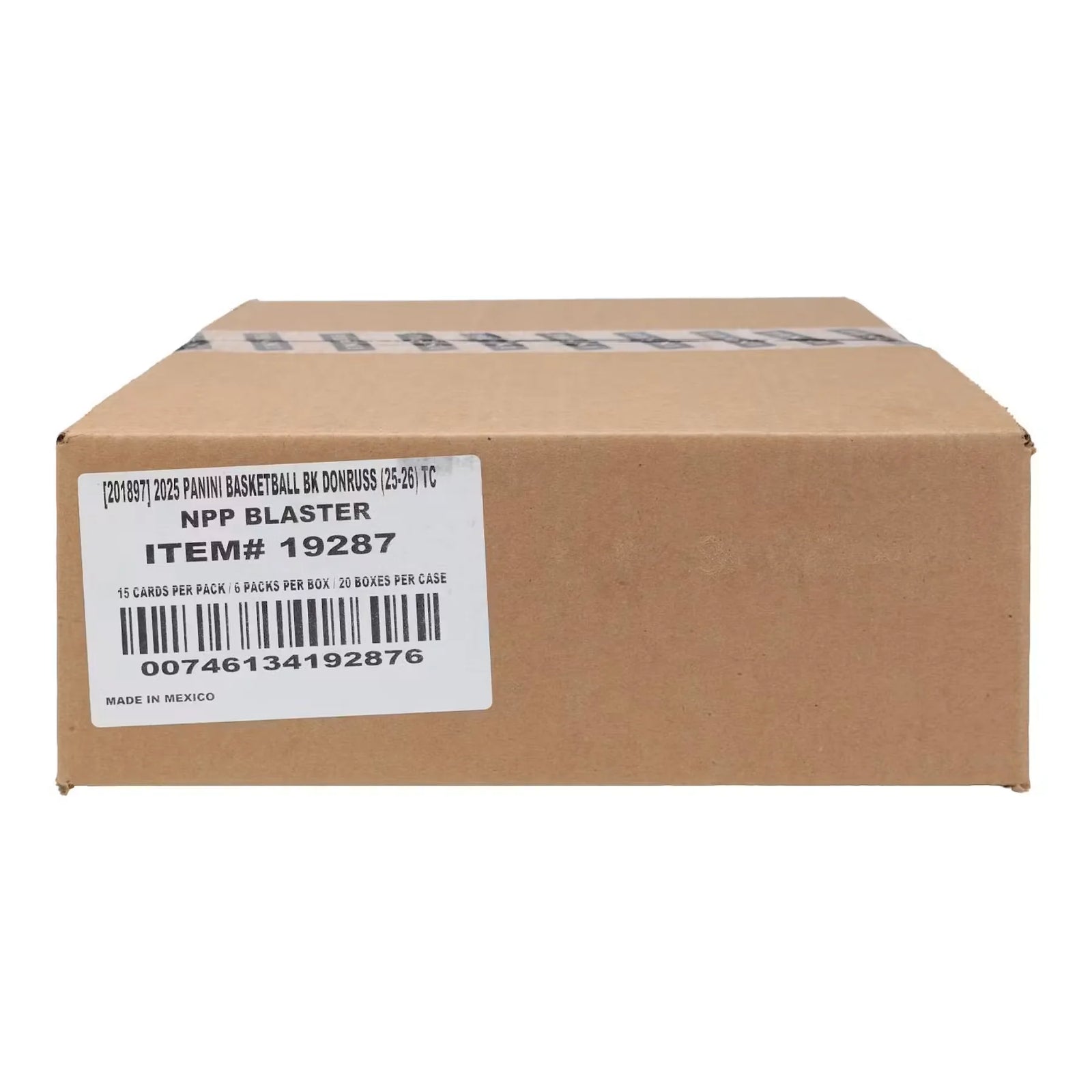 2025-26 Panini Donruss Basketball Blaster 20-Box Case (Ships Sealed Only) - D