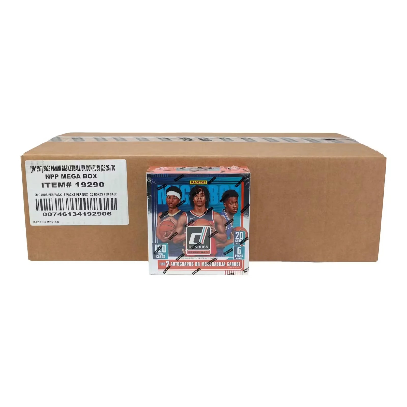 2025-26 Panini Donruss Basketball Mega 20-Box Case (Ships Sealed Only) - D