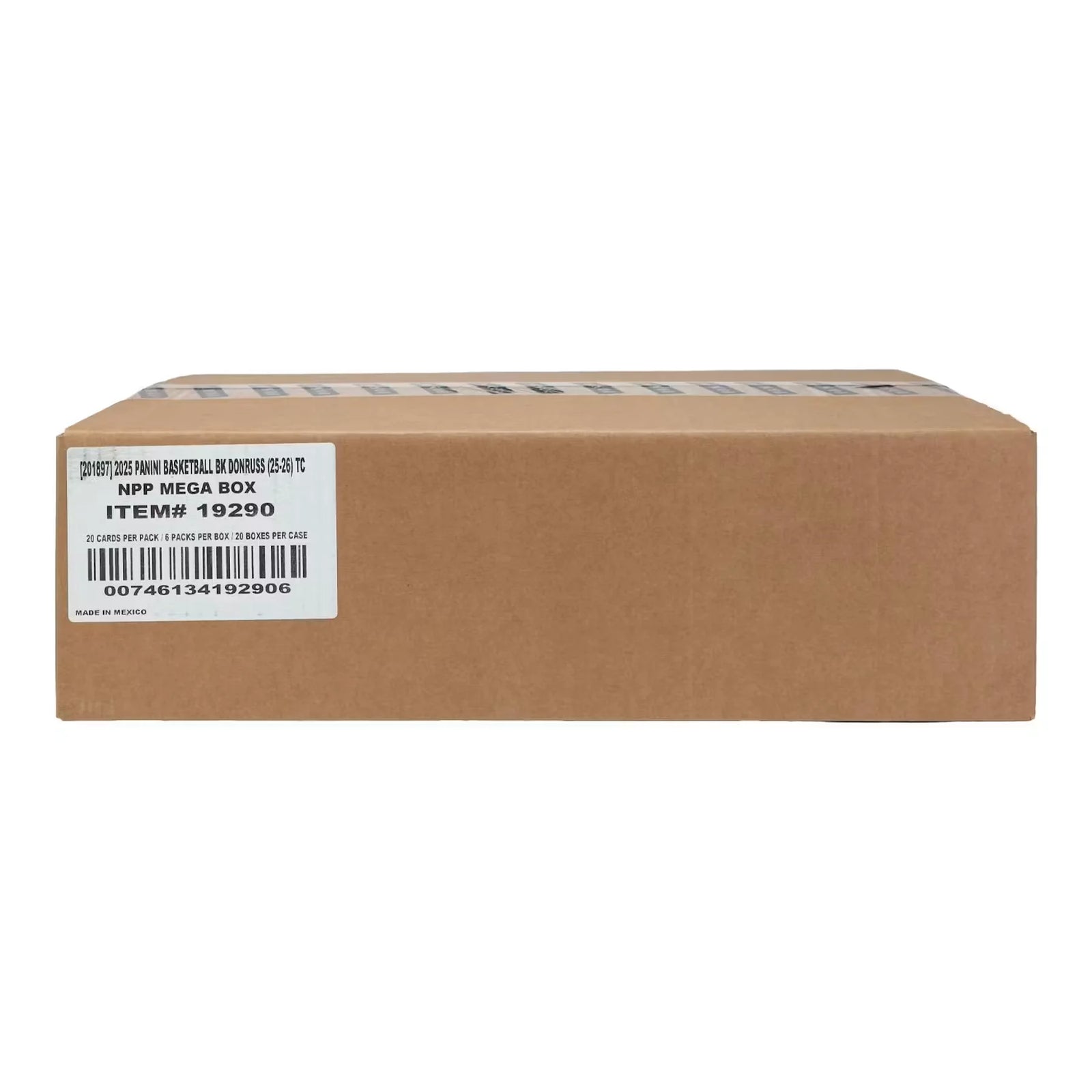 2025-26 Panini Donruss Basketball Mega 20-Box Case (Ships Sealed Only) - D