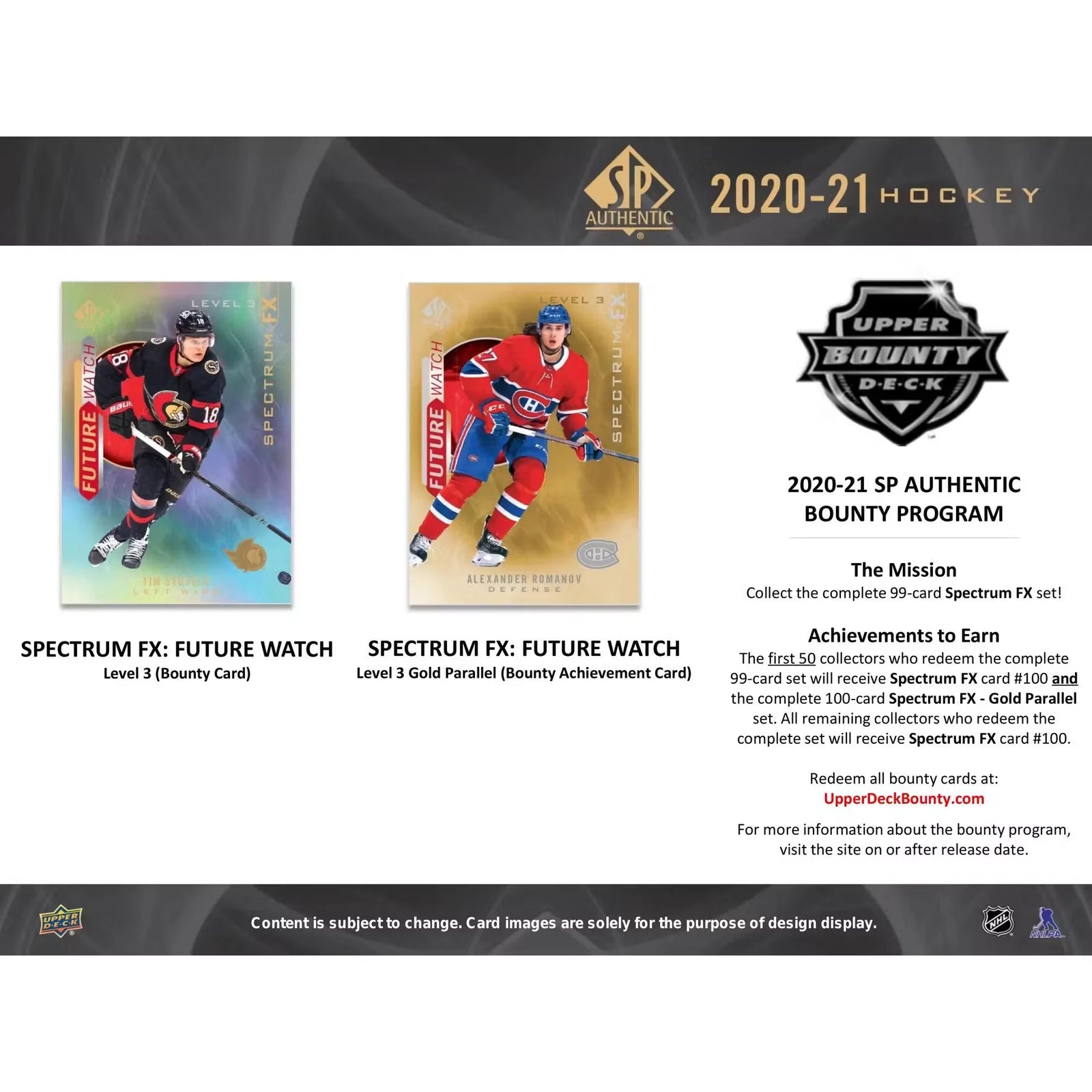 2020-21 Upper Deck SP Authentic Hockey Hobby 16-Box Case (Ships Sealed Only) - D