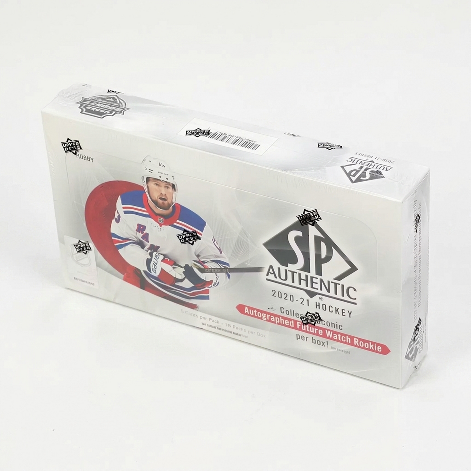 2020-21 Upper Deck SP Authentic Hockey Hobby Box (Ships Sealed Only) - D
