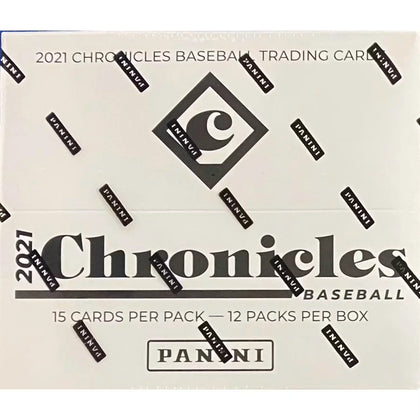 2021 Panini Chronicles Baseball Jumbo Value Fat Pack | 12-Box Case (Ships Sealed Only)