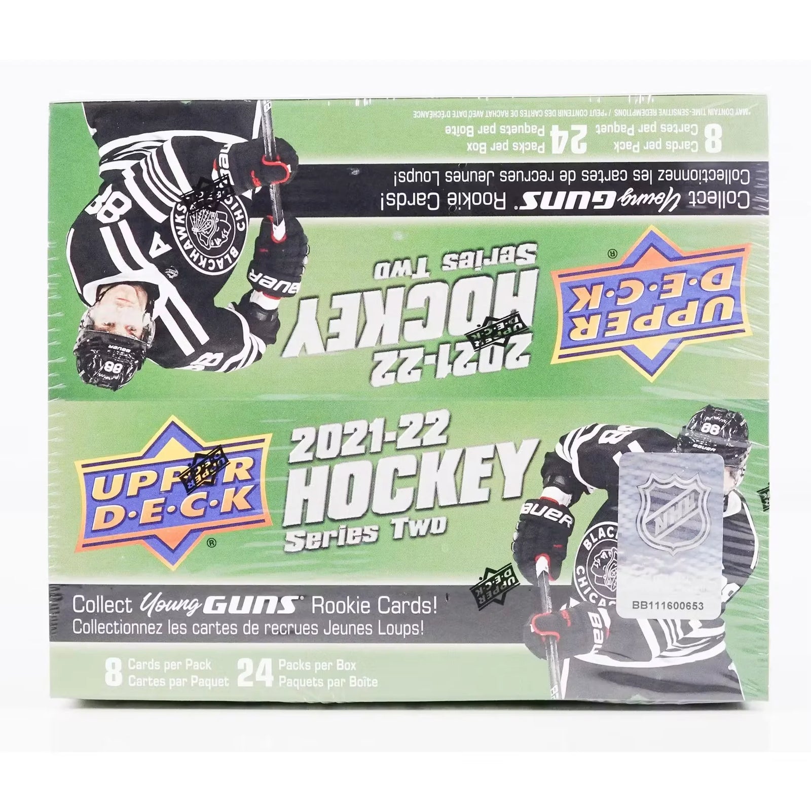 2021-22 Upper Deck Series 2 Hockey 24-Pack Retail 20-Box Case (Ships Sealed Only) - D