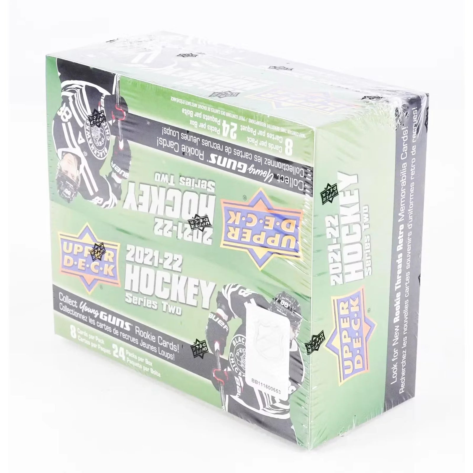 2021-22 Upper Deck Series 2 Hockey 24-Pack Retail 20-Box Case (Ships Sealed Only) - D