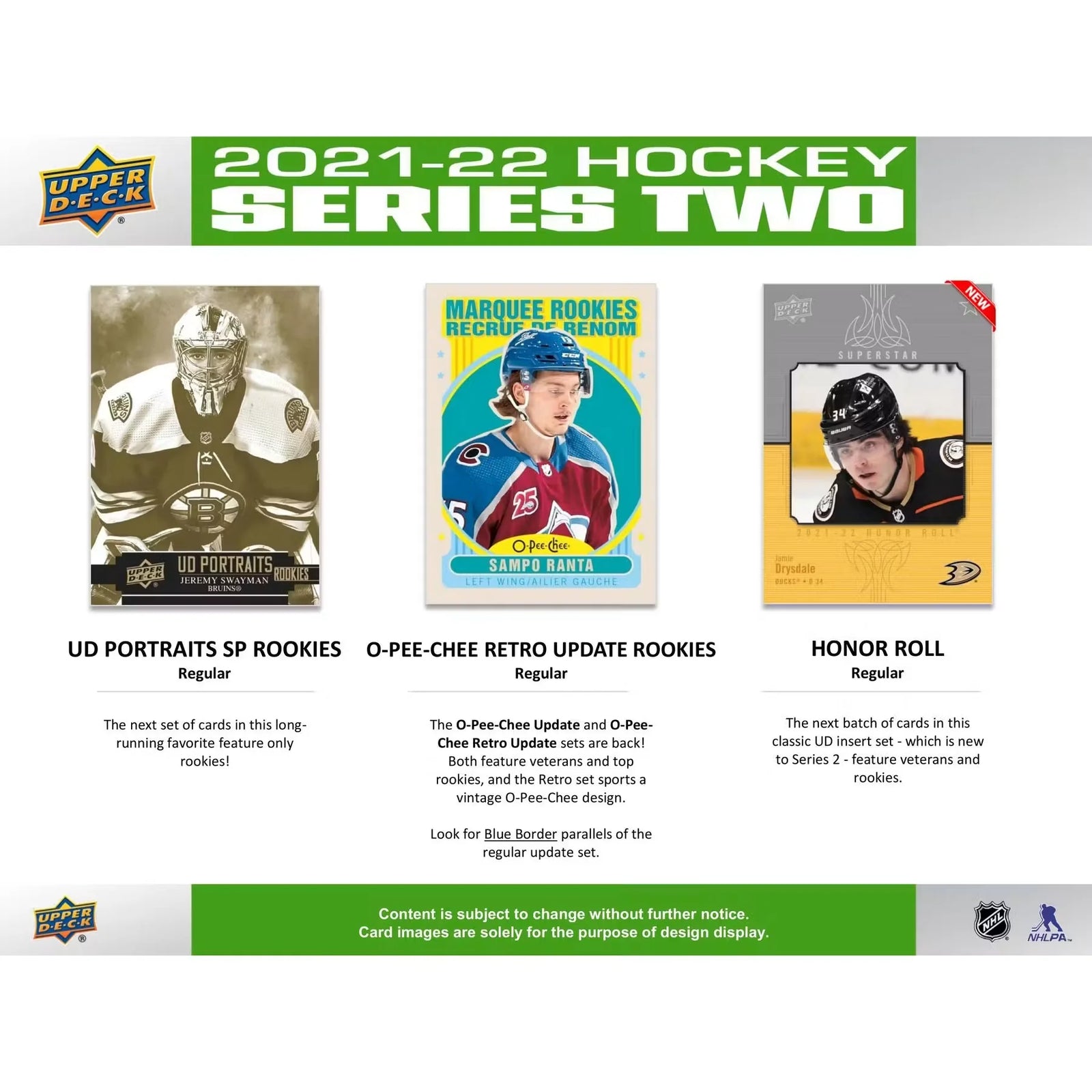 2021-22 Upper Deck Series 2 Hockey 24-Pack Retail 20-Box Case (Ships Sealed Only) - D