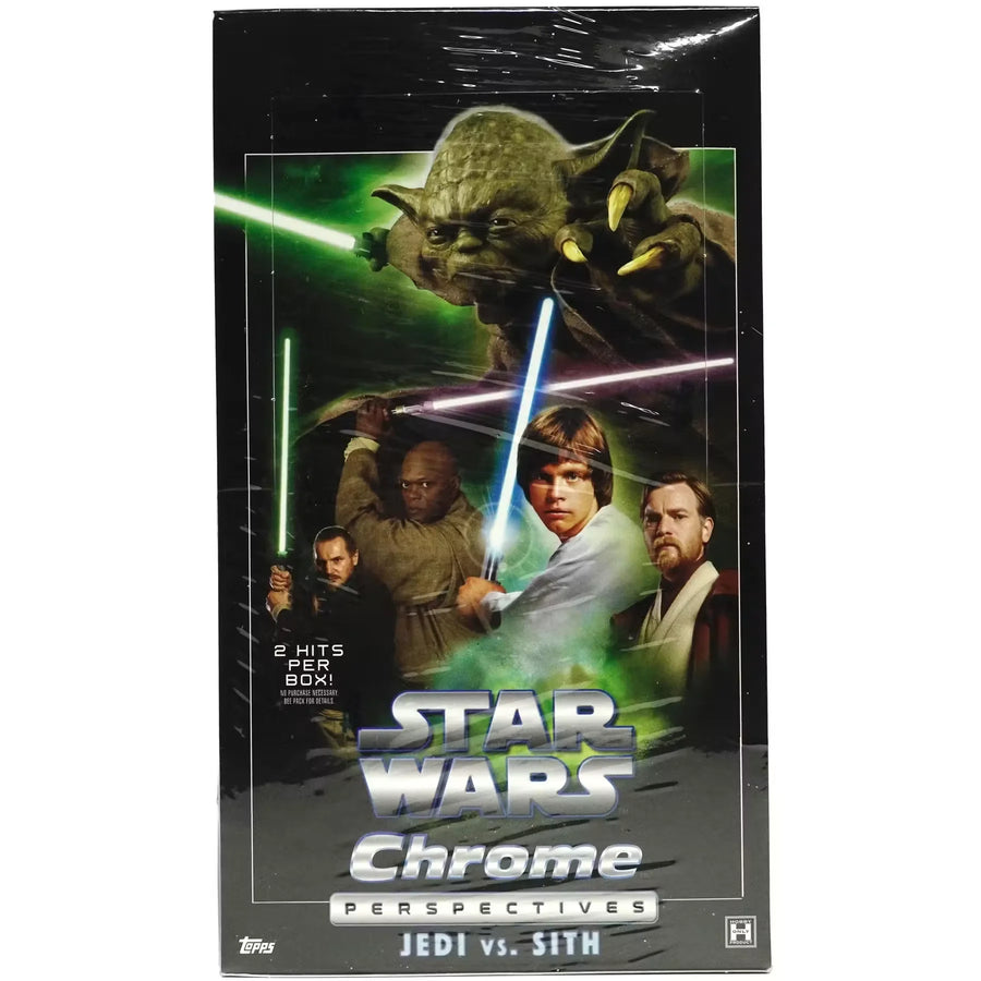 2015 Topps Star Wars Chrome Perspectives: Jedi vs. Sith Hobby Box (Ships Sealed Only)