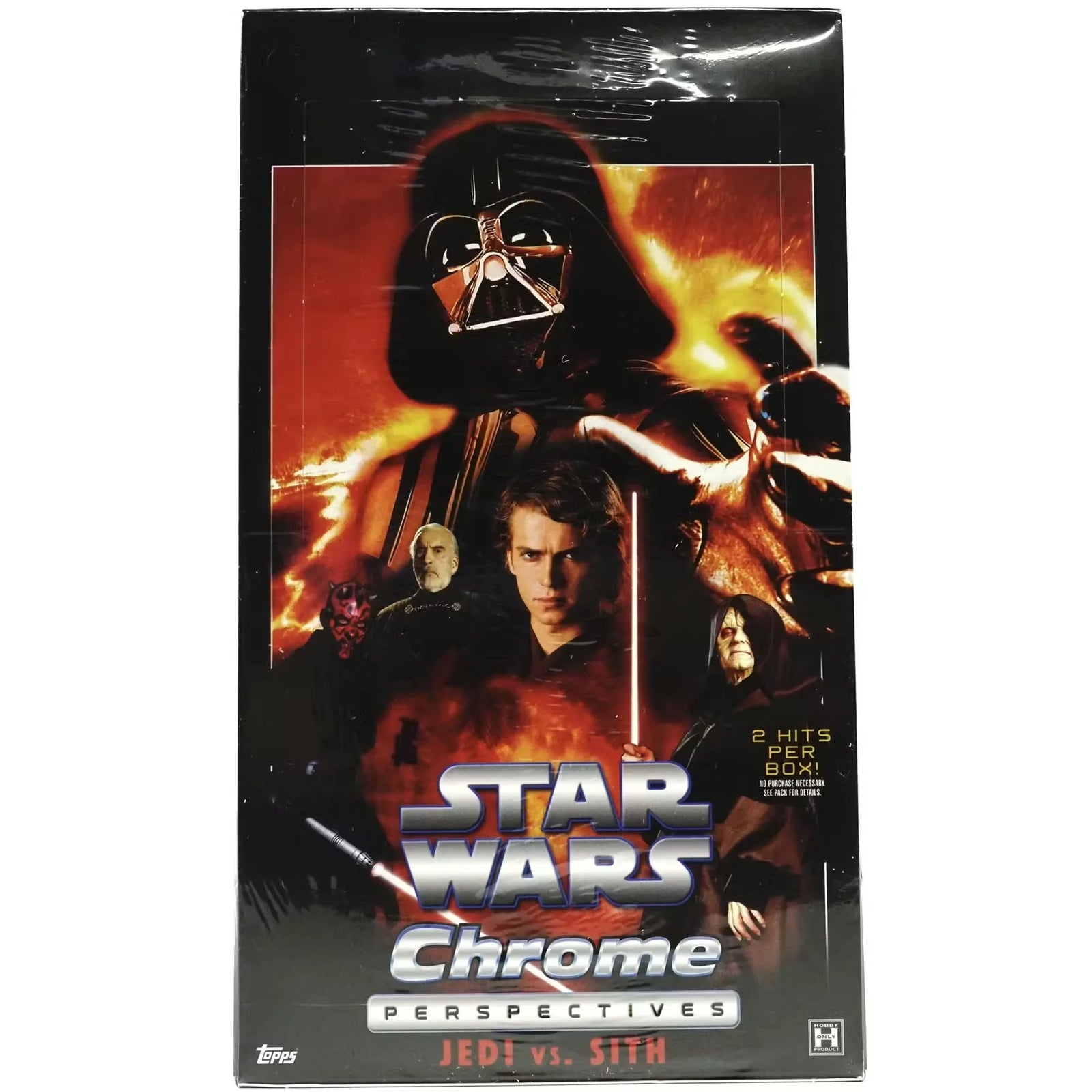 2015 Topps Star Wars Chrome Perspectives: Jedi vs. Sith Hobby Box (Ships Sealed Only)