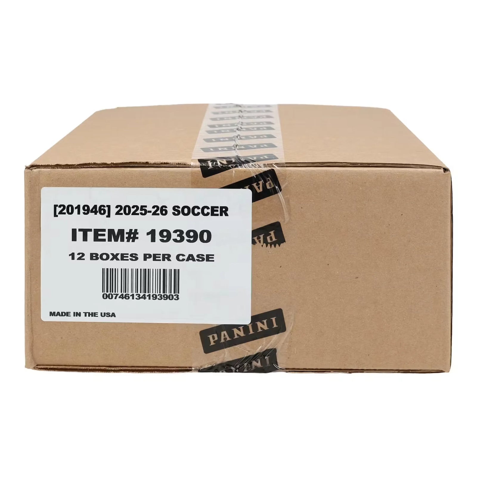 2025-26 Panini Select Road to FIFA World Cup Soccer | Hobby International 12-Box Case (Ships Sealed Only)