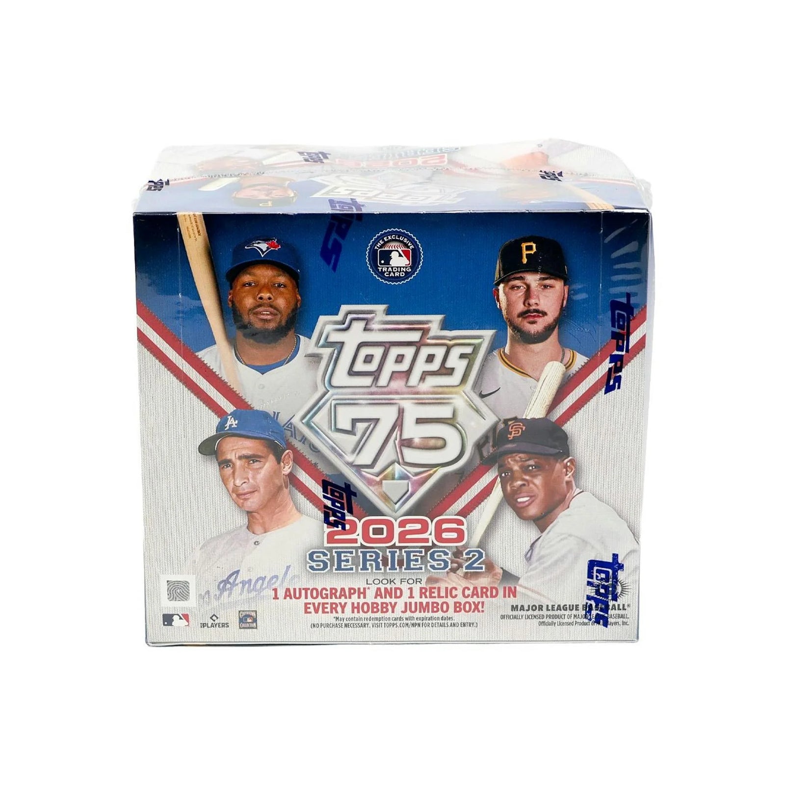 2026 Topps Series 2 Baseball Hobby Jumbo Box | Slightly Damaged (Ships Sealed Only)