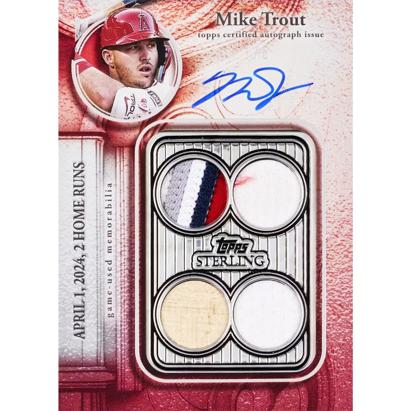 2025 Topps Sterling Baseball Hobby Box (Ships Sealed Only)