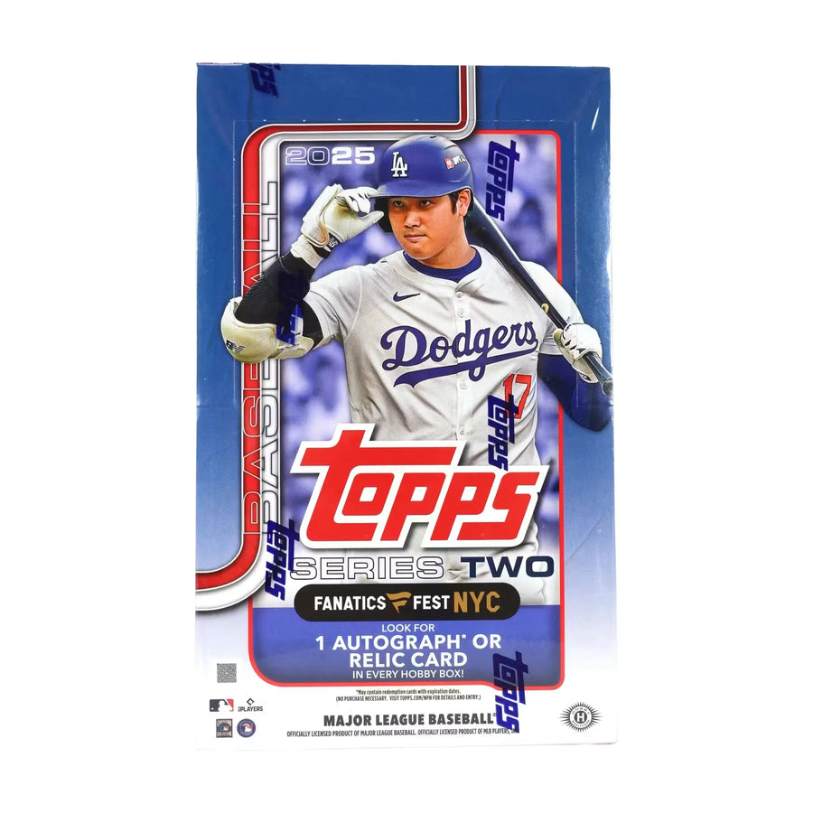 2025 Topps Series 2 Fest NYC Exclusive Baseball Hobby Box (Ships Sealed Only)