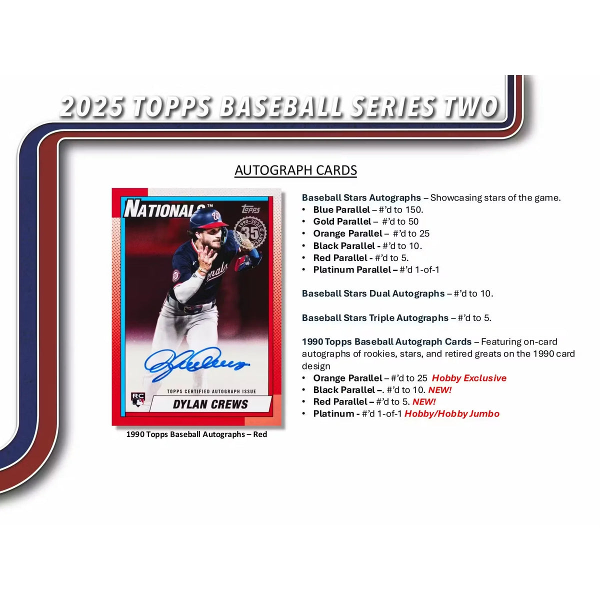 2025 Topps Series 2 Fest NYC Exclusive Baseball Hobby Box (Ships Sealed Only)