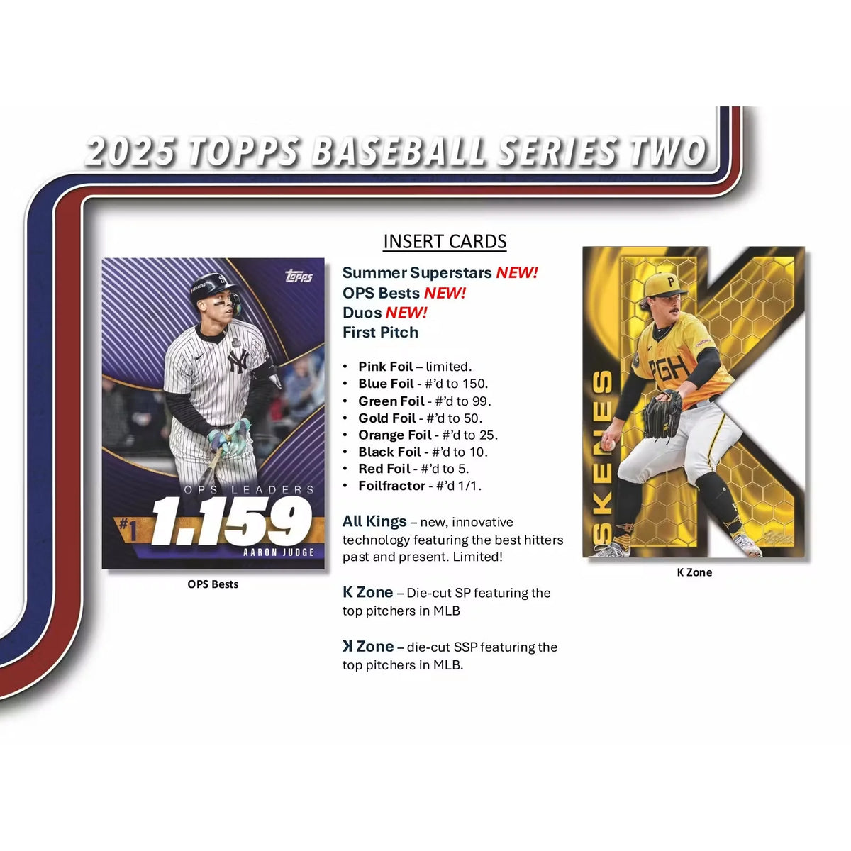2025 Topps Series 2 Fest NYC Exclusive Baseball Hobby Box (Ships Sealed Only)