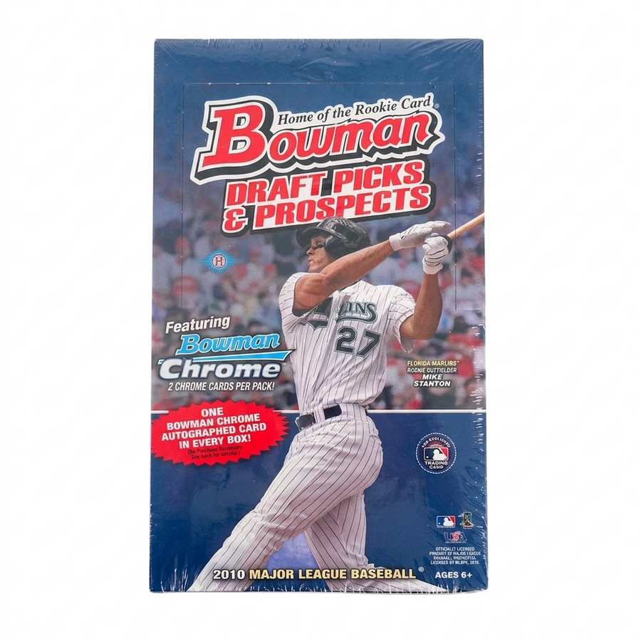 2010 Bowman Draft Picks & Prospects Baseball Hobby Box (Ships Sealed Only)