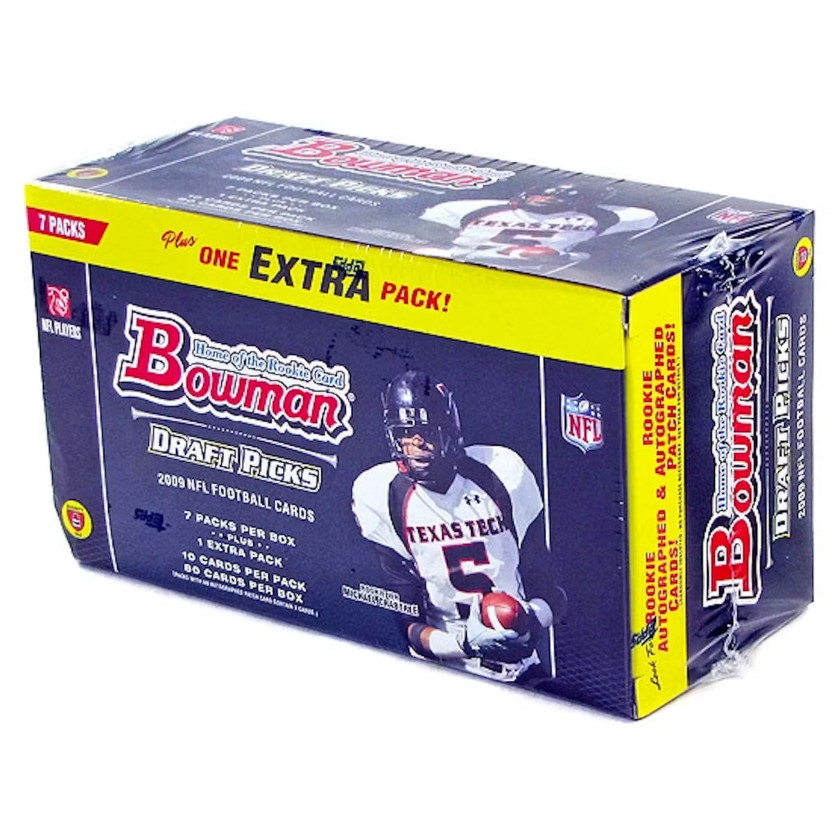 2009 Bowman Draft Picks Football Blaster Box | 8-Pack (Ships Sealed Only)