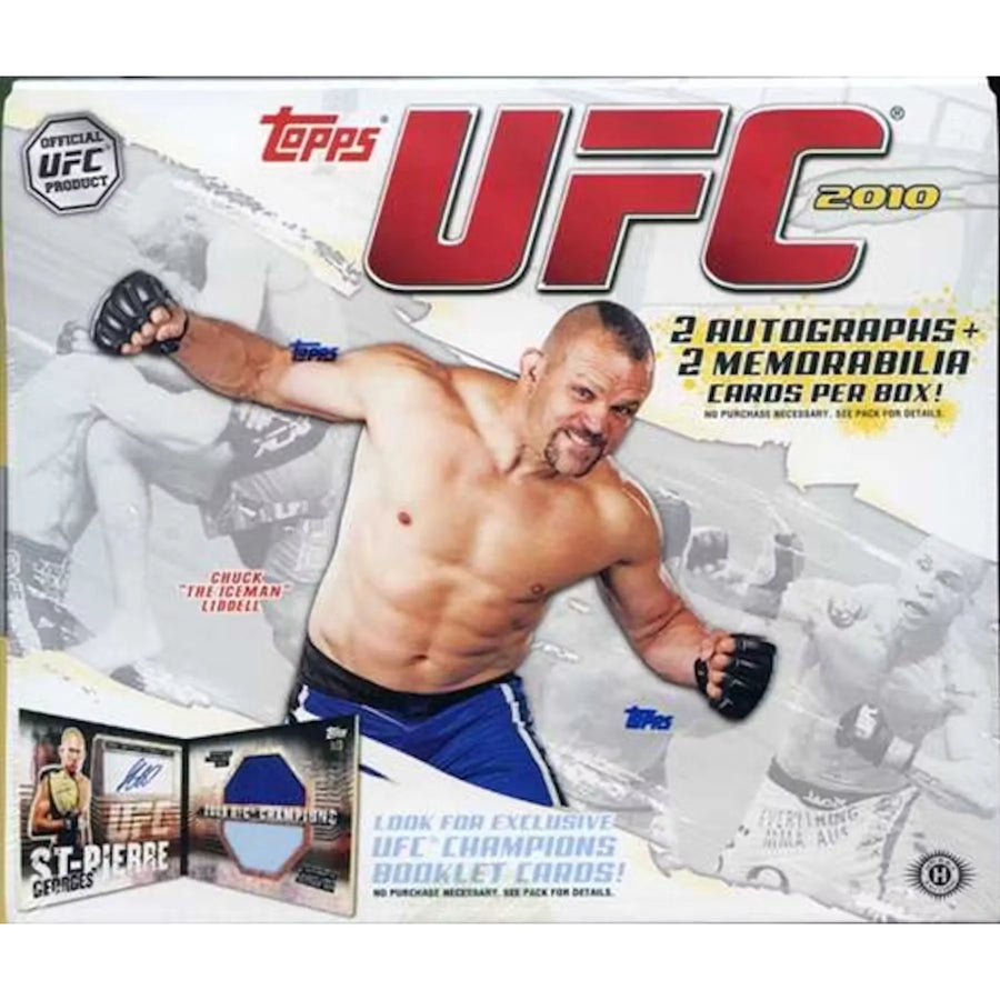 2010 Topps UFC Hobby Box | 4 Hits Per Box (Ships Sealed Only)