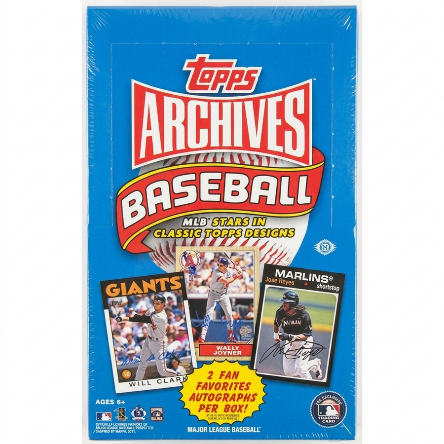 2012 Topps Archives Baseball Hobby Box | Bryce Harper Rookie (Ships Sealed Only)