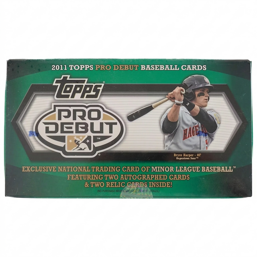 2011 Topps Pro Debut Baseball Hobby Box | Bryce Harper Rookies (Ships Sealed Only)