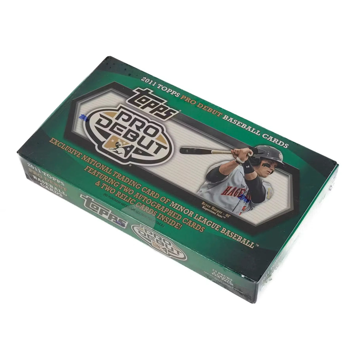 2011 Topps Pro Debut Baseball Hobby Box | Bryce Harper Rookies (Ships Sealed Only)