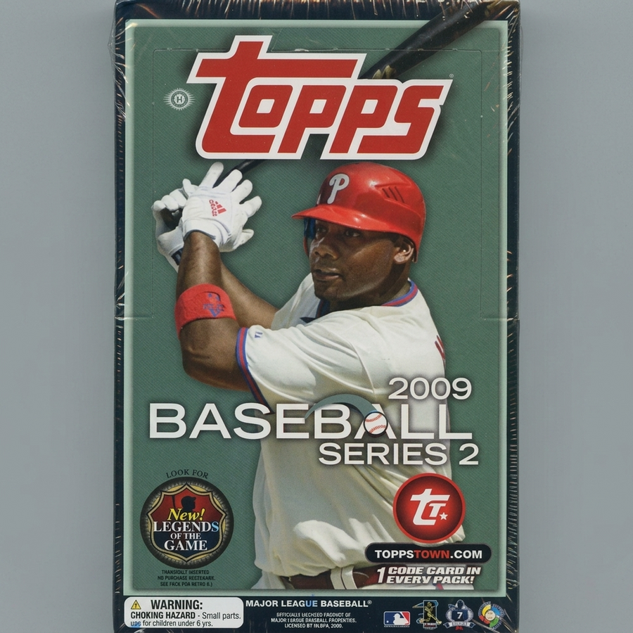 2009 Topps Series 2 Baseball Hobby Box (Ships Sealed Only)