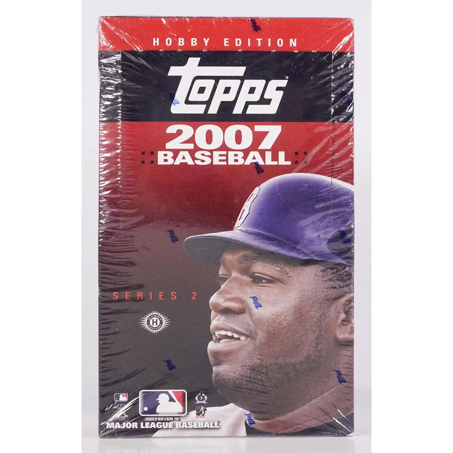 2007 Topps Series 2 Baseball Hobby Box (Ships Sealed Only)