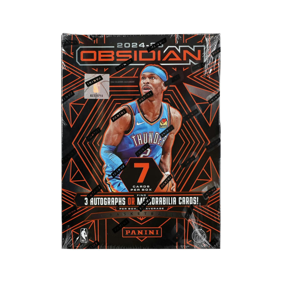 2024-25 Panini Obsidian Basketball Hobby Box (Ships Sealed Only)