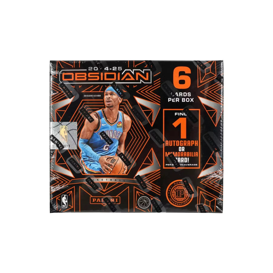 2024-25 Panini Obsidian Basketball International Hobby Box (Ships Sealed Only) - D