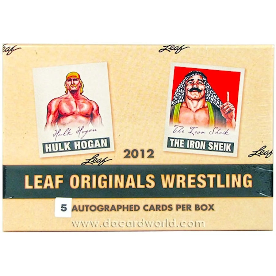 2012 Leaf Originals Wrestling Hobby Box | 5 On-Card Autographs (Ships Sealed Only)