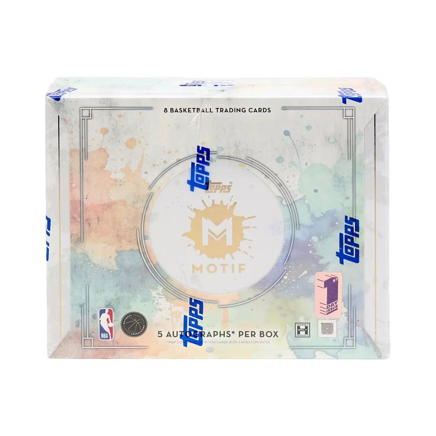 2025-26 Topps Motif Basketball First Day Issue Hobby 3-Box Case (Ships Sealed Only)