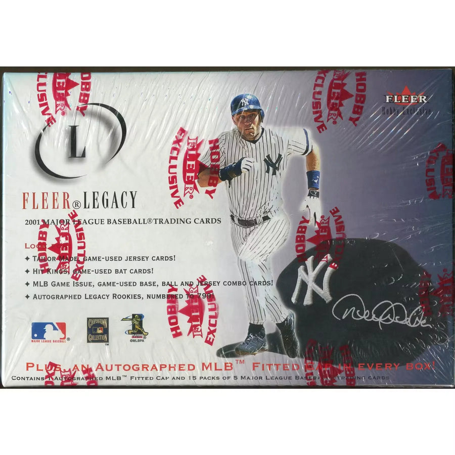 2001 Fleer Legacy Baseball Hobby Box | 15 Packs