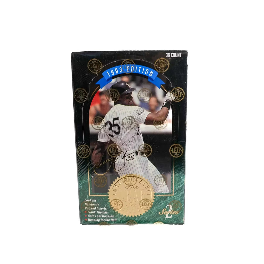 1993 Leaf Series 2 Baseball Hobby Box (Ships Sealed Only)