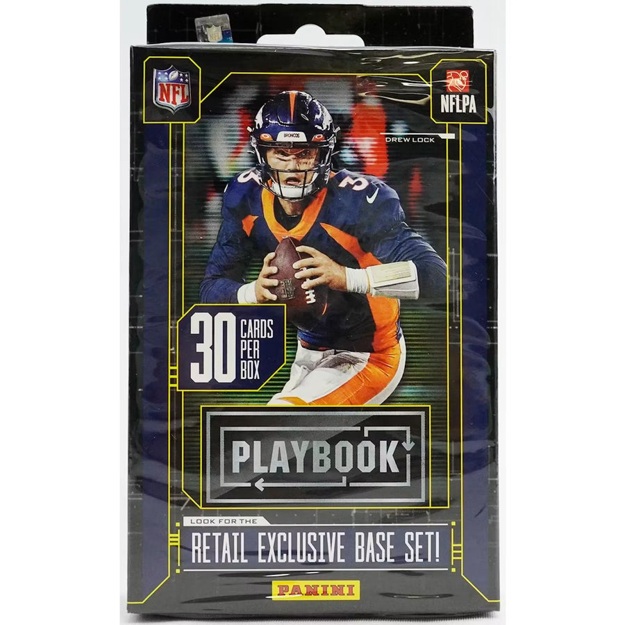 2020 Panini Playbook Football Hanger Retail Box (Orange Parallels) (Ships Sealed Only)