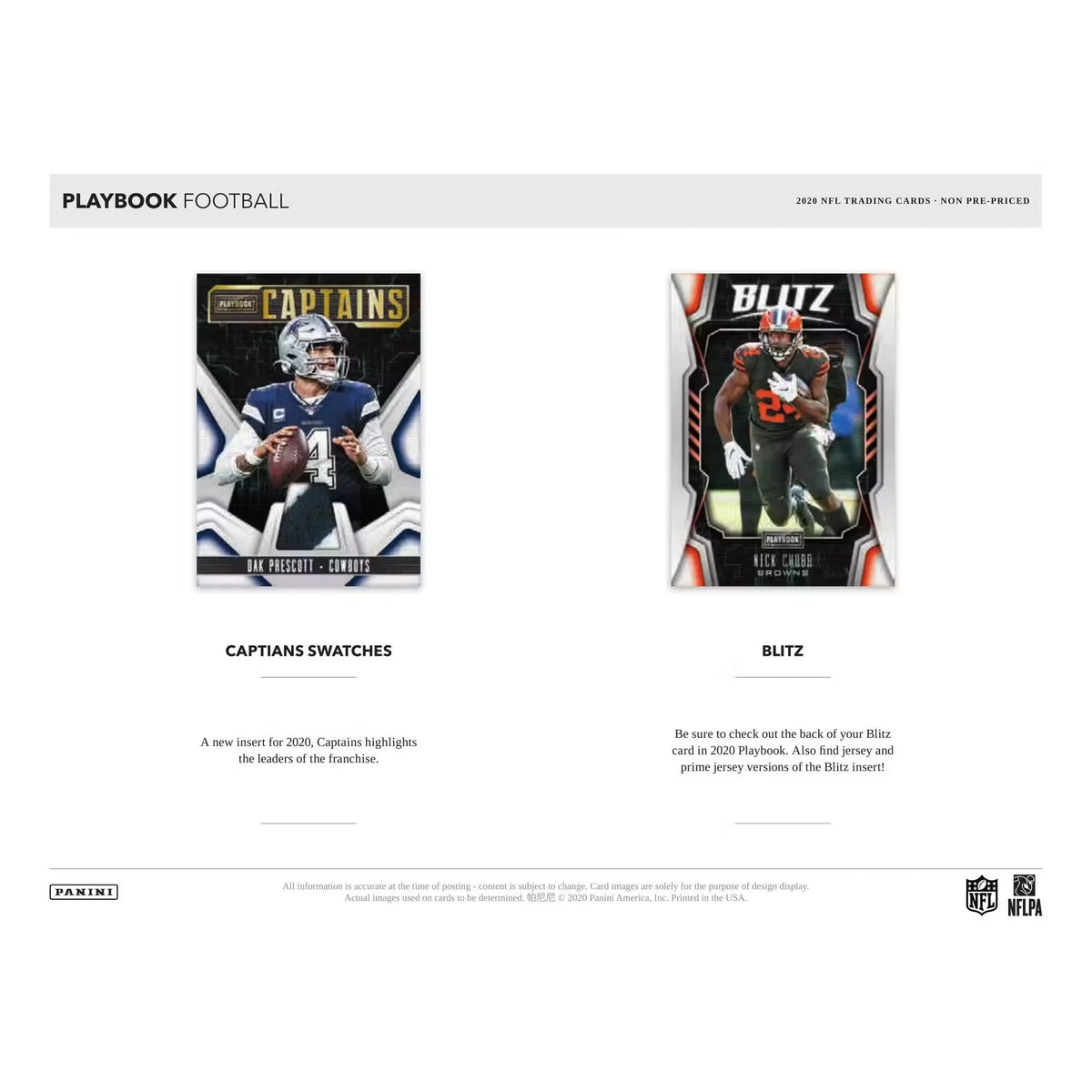 2020 Panini Playbook Football Mega Box (Orange Parallels) (Ships Sealed Only) - D