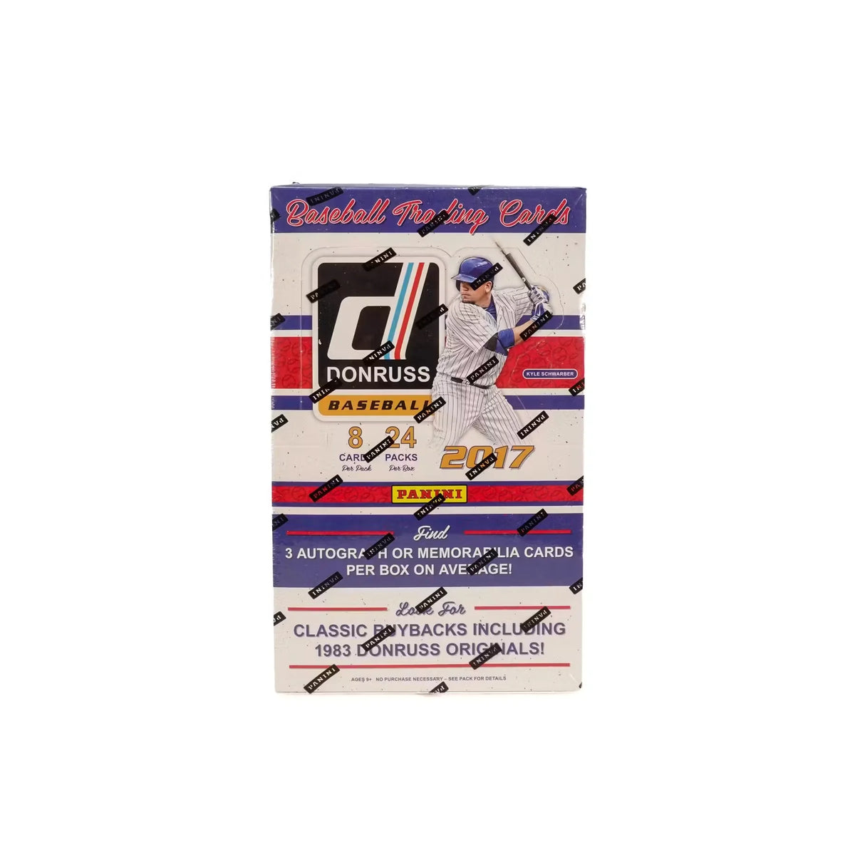 2017 Panini Donruss Baseball Hobby Box (Ships Sealed Only)