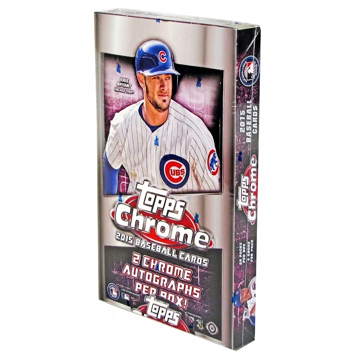 2015 Topps Chrome Baseball Hobby Box (Ships Sealed Only) - D2