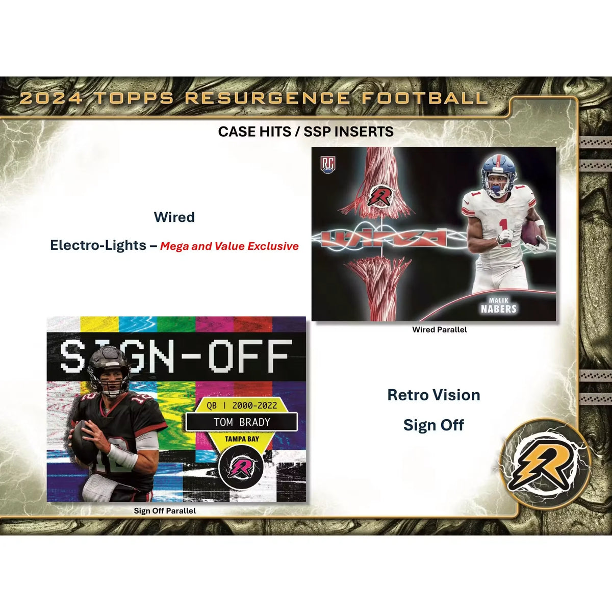 2024 Topps Resurgence Football Blaster Box (Ships Sealed Only) - D