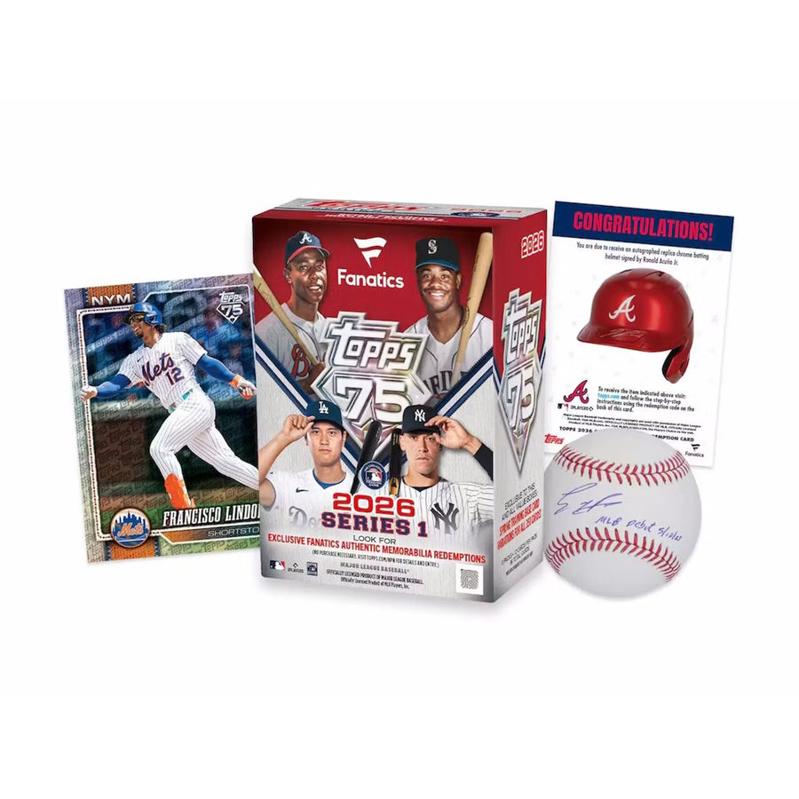 2026 Topps Series 1 Baseball Exclusive Blaster Box (Ships Sealed Only) - D