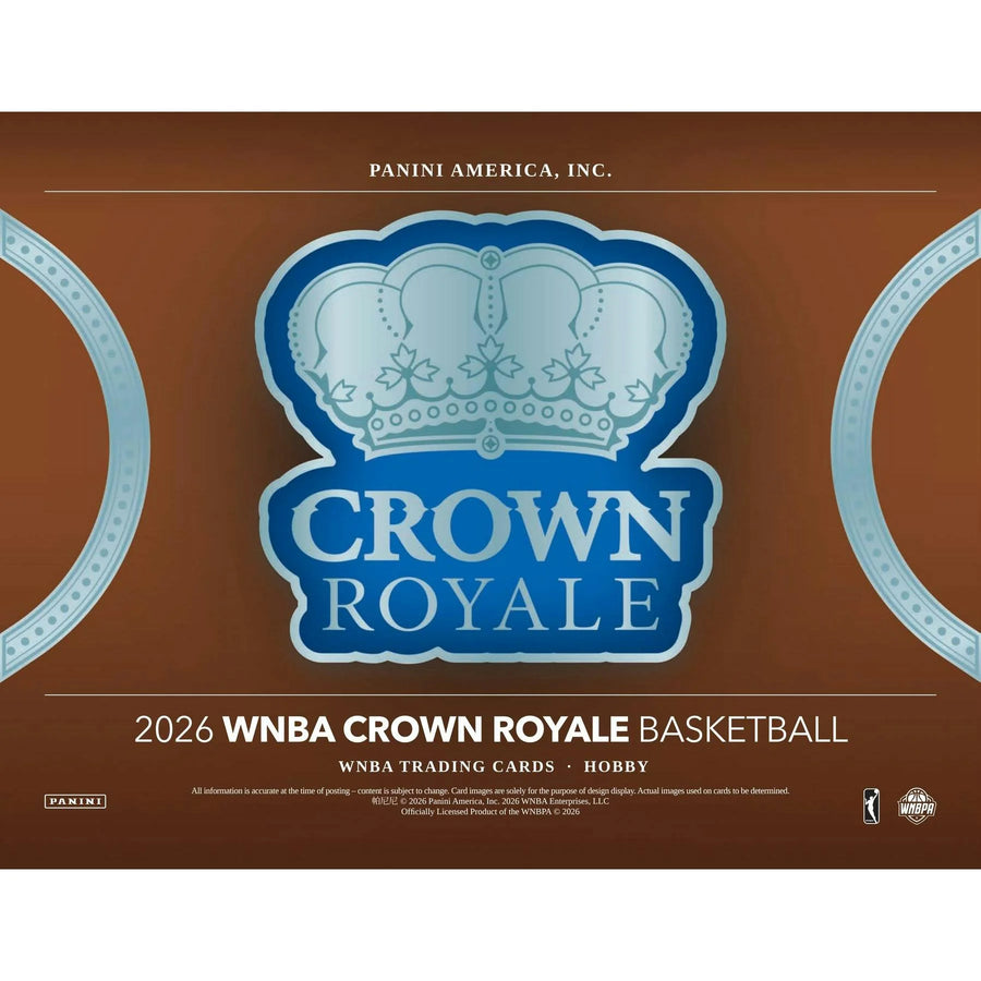 2026 Panini Crown Royale WNBA Basketball Hobby Box | Presell (Ships Sealed Only)