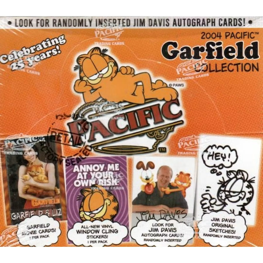 Garfield Collection Celebrating 25 Years Hobby Box | 2004 Pacific