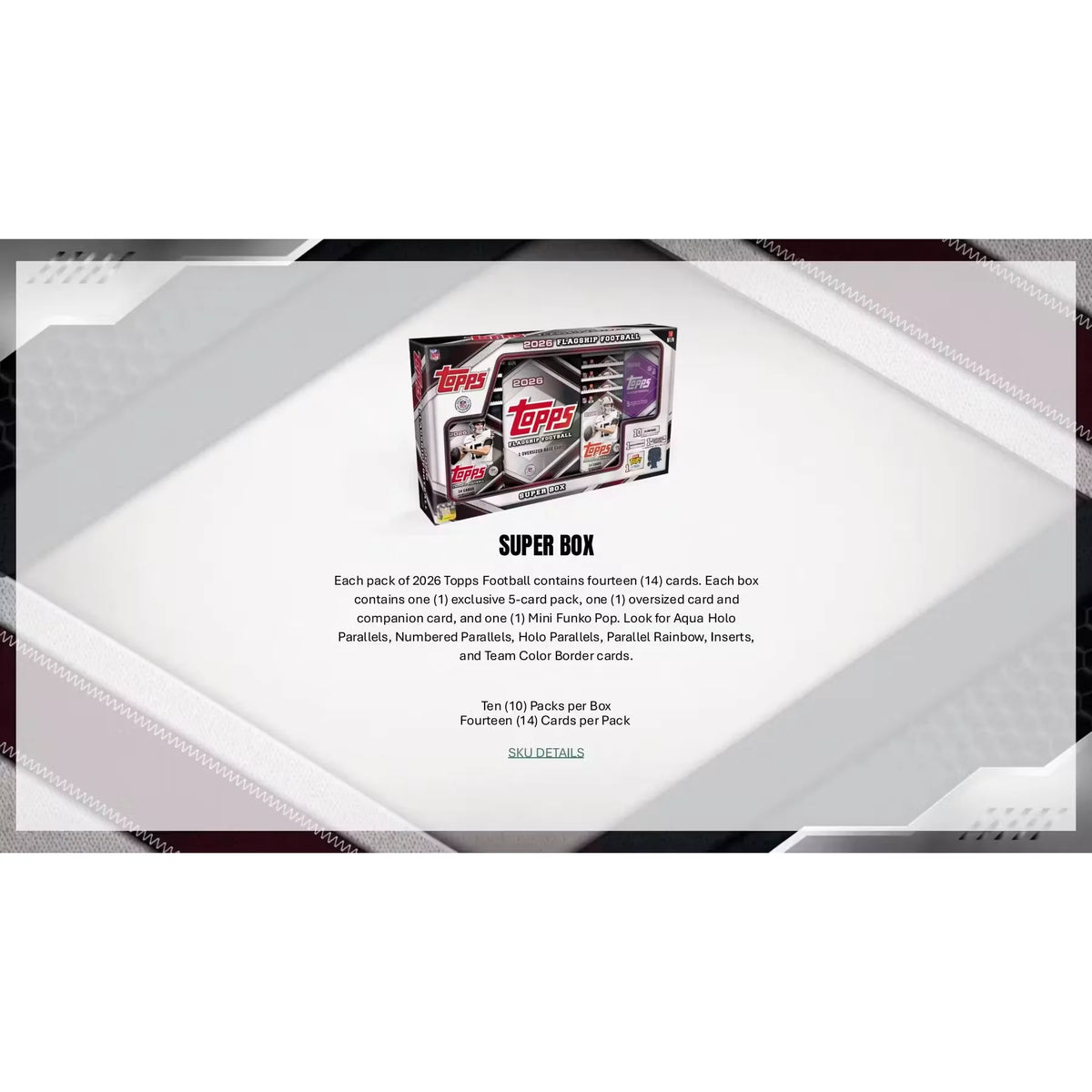 2026 Topps Football Hanger 64-Box Case | Flagship Return (Ships Sealed Only)