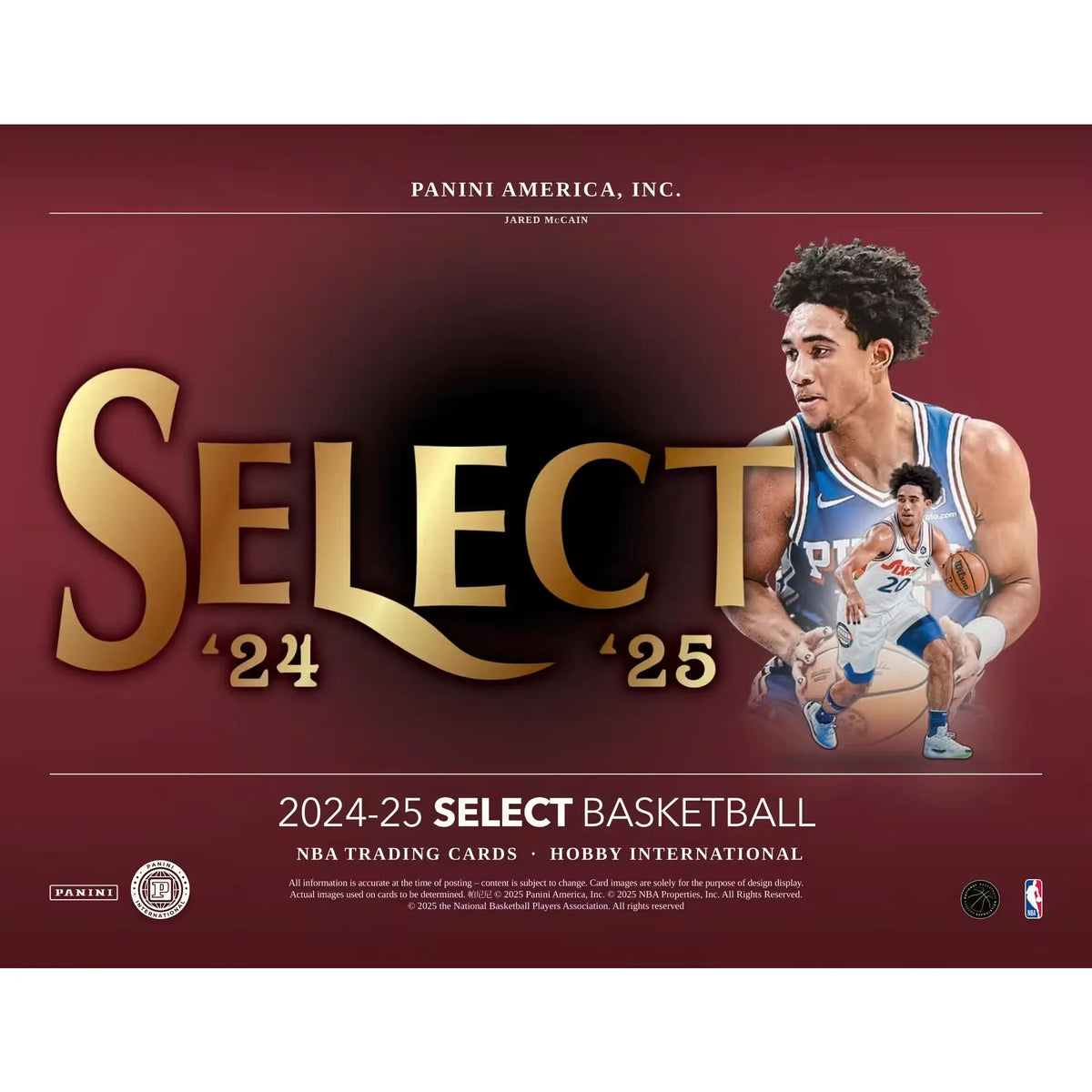 2024-25 Panini Select Basketball International Hobby Box - D | P4298624