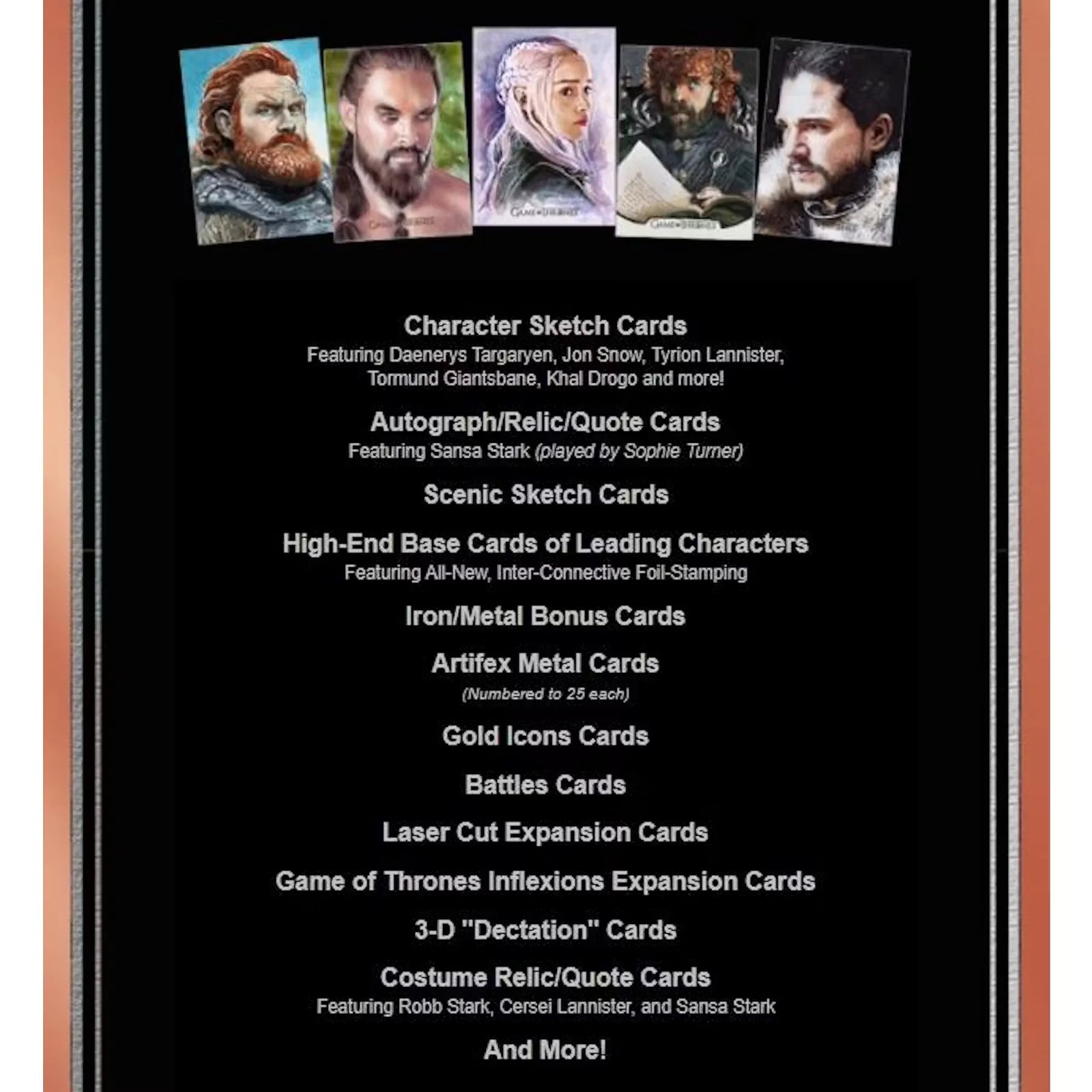 Game of Thrones Iron Anniversary Series 2 Hobby Box | 2021 Rittenhouse