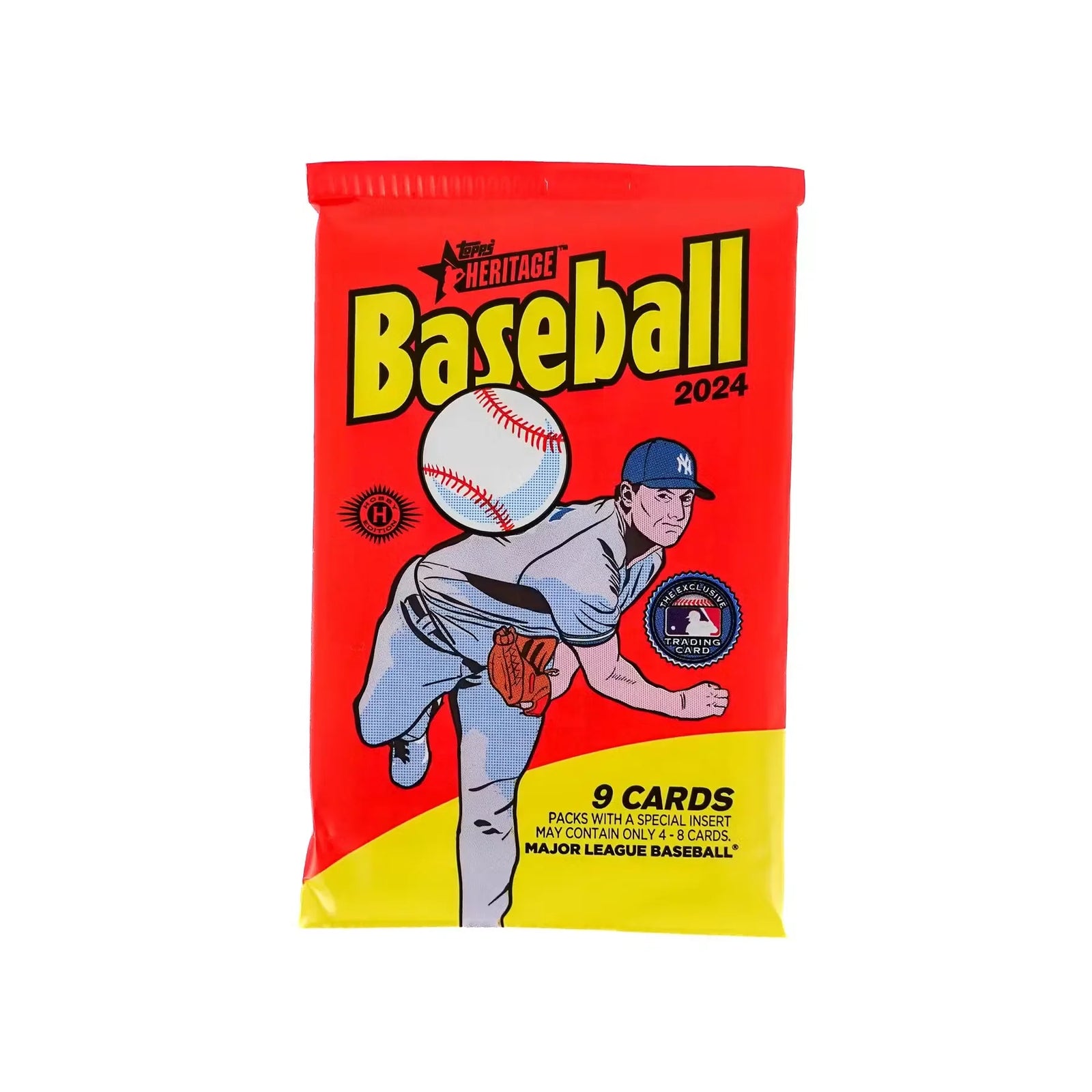 2024 Topps Heritage Baseball Hobby Box (Ships Sealed Only) - D