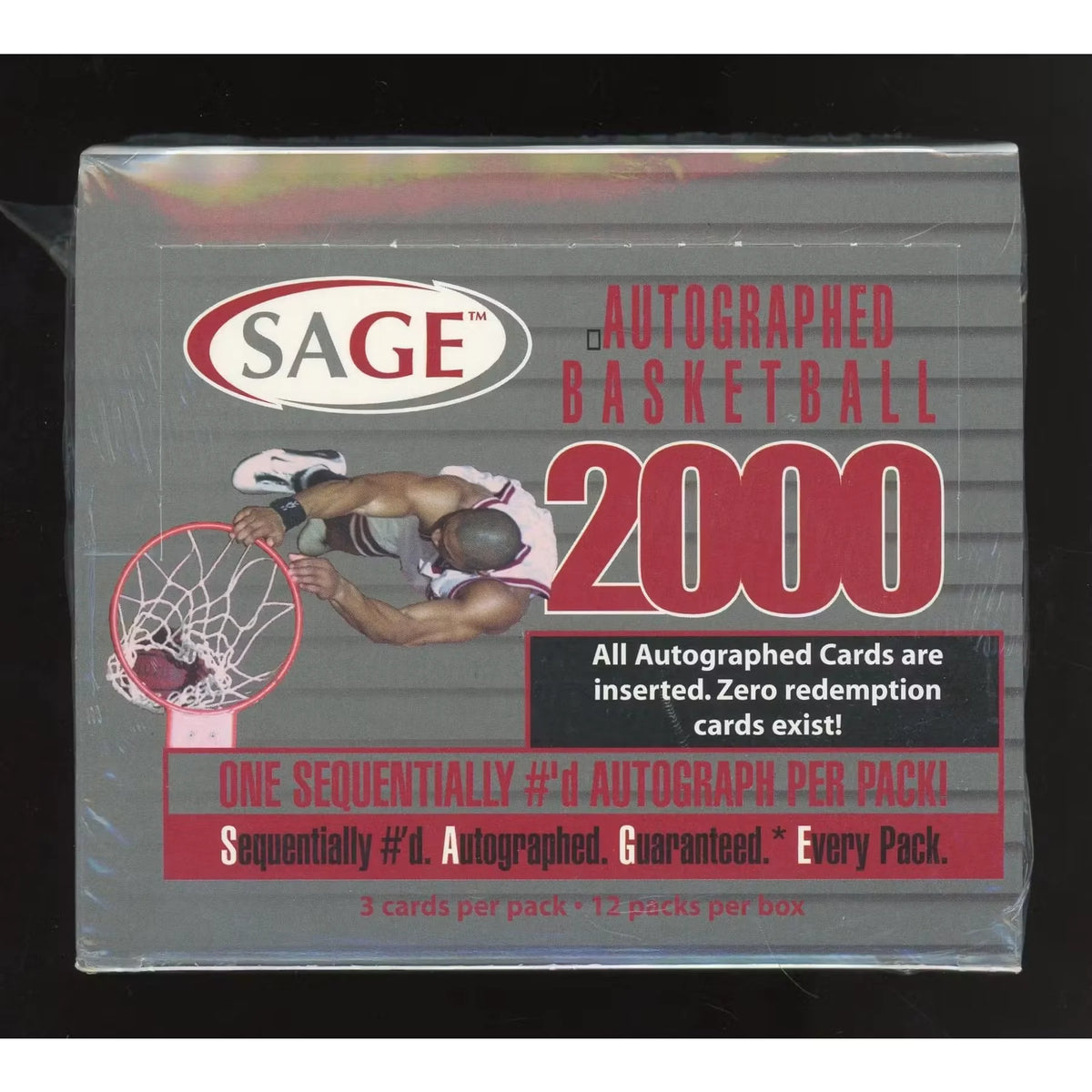 2000-01 Sage Autographed Basketball Hobby Box | P5177652