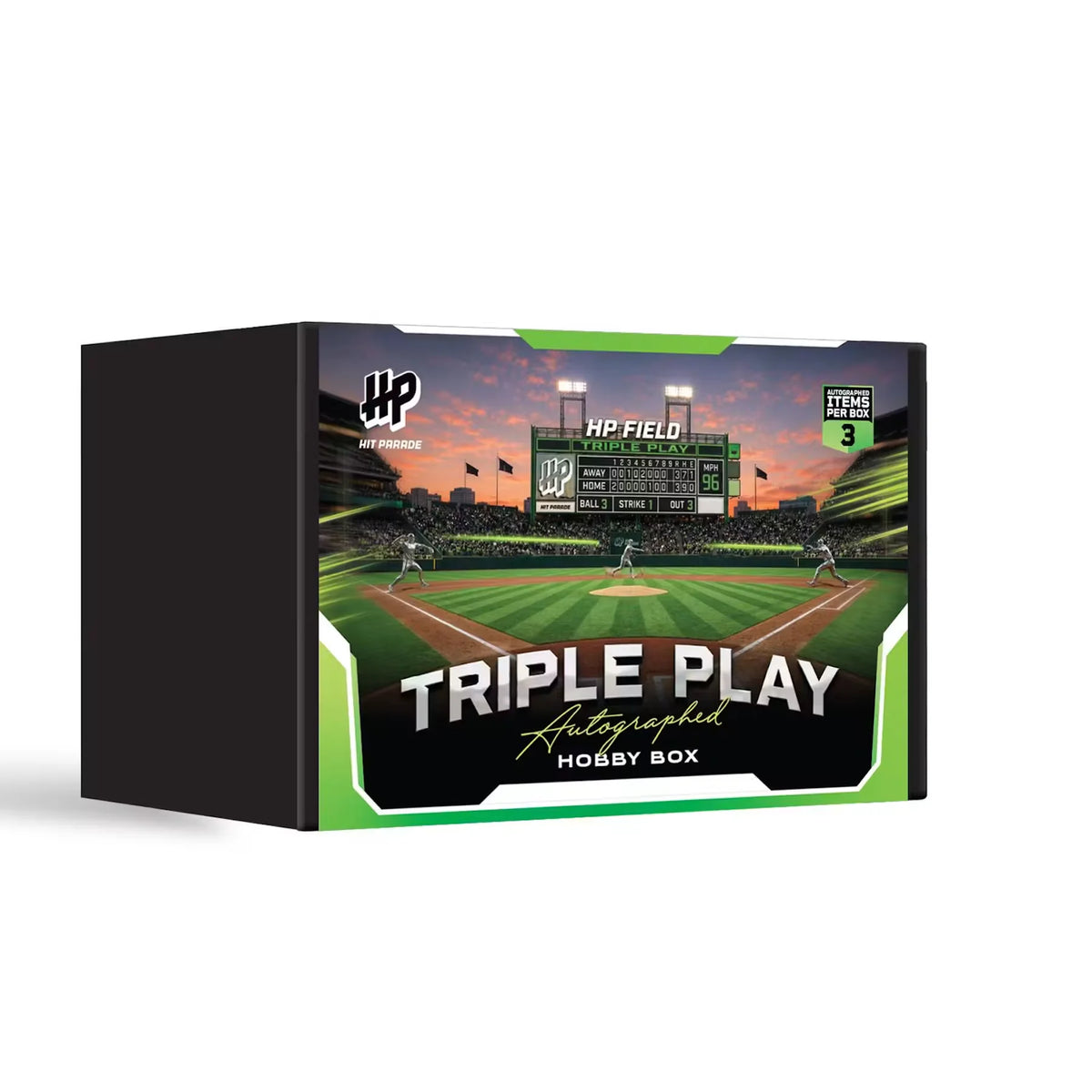 2026 Hit Parade Autographed Baseball Triple Play Series 3 Hobby Box | P5685895