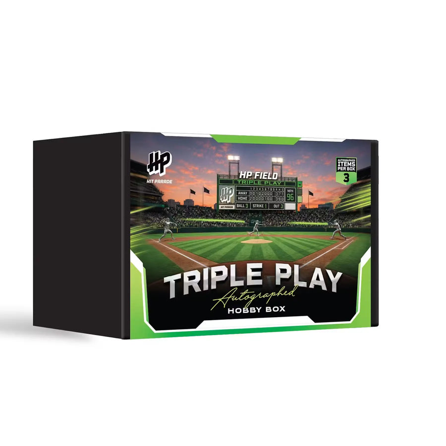 2026 Hit Parade Autographed Baseball Triple Play Series 3 Hobby Box | P5685895